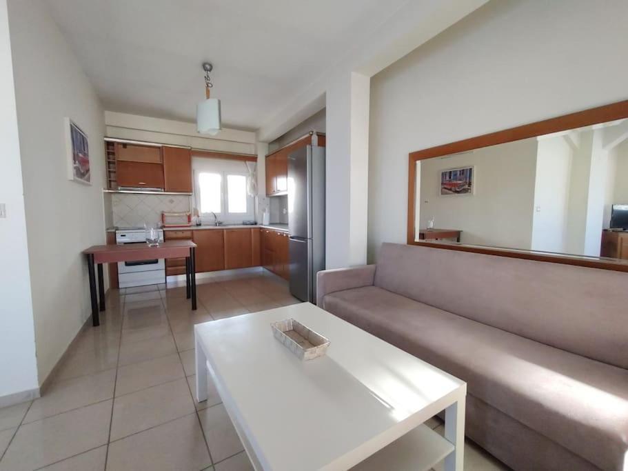 Finas Penthouse,Private Terrace,Great View,Mins From Sea Apartman Kavála Kültér fotó