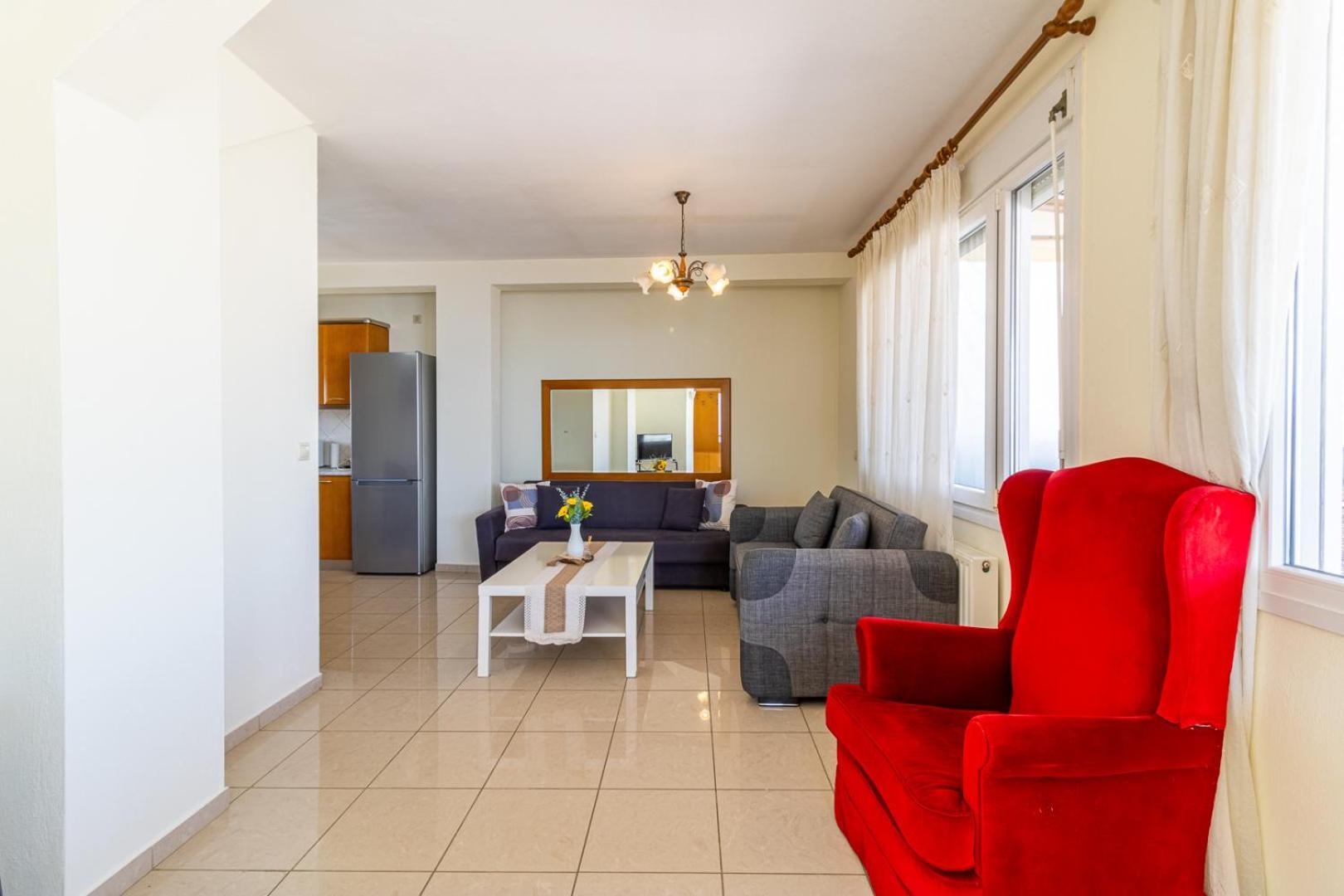 Finas Penthouse,Private Terrace,Great View,Mins From Sea Apartman Kavála Kültér fotó