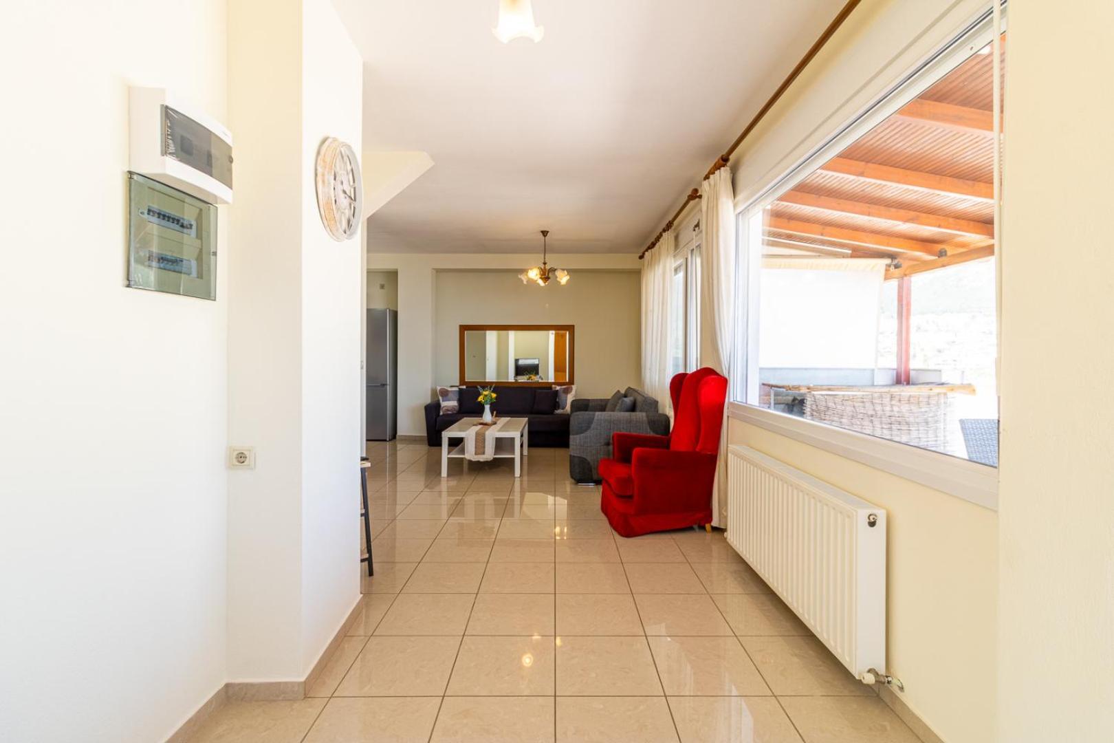 Finas Penthouse,Private Terrace,Great View,Mins From Sea Apartman Kavála Kültér fotó